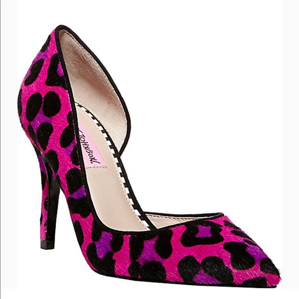 Betsey Johnson Camo Pumps